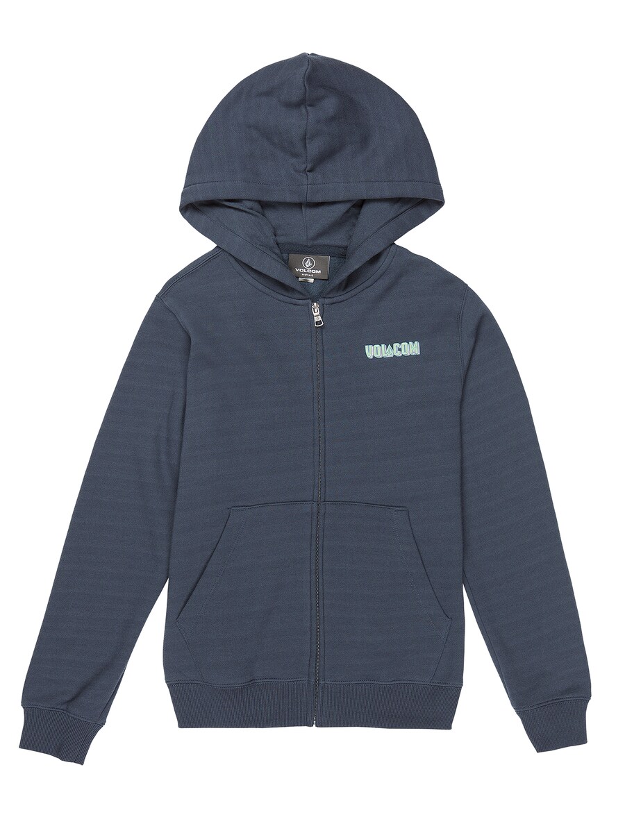 

Худи Volcom Zip-Up Hoodie Vibeout, цвет navy/dusty blue