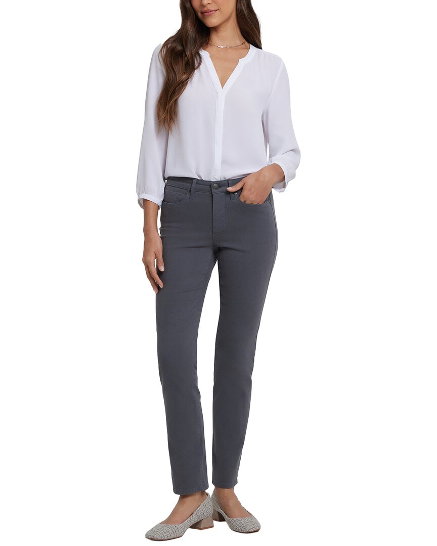 

Джинсы NYDJ Sheri Vintage Charcoal Slim Nydj, синий