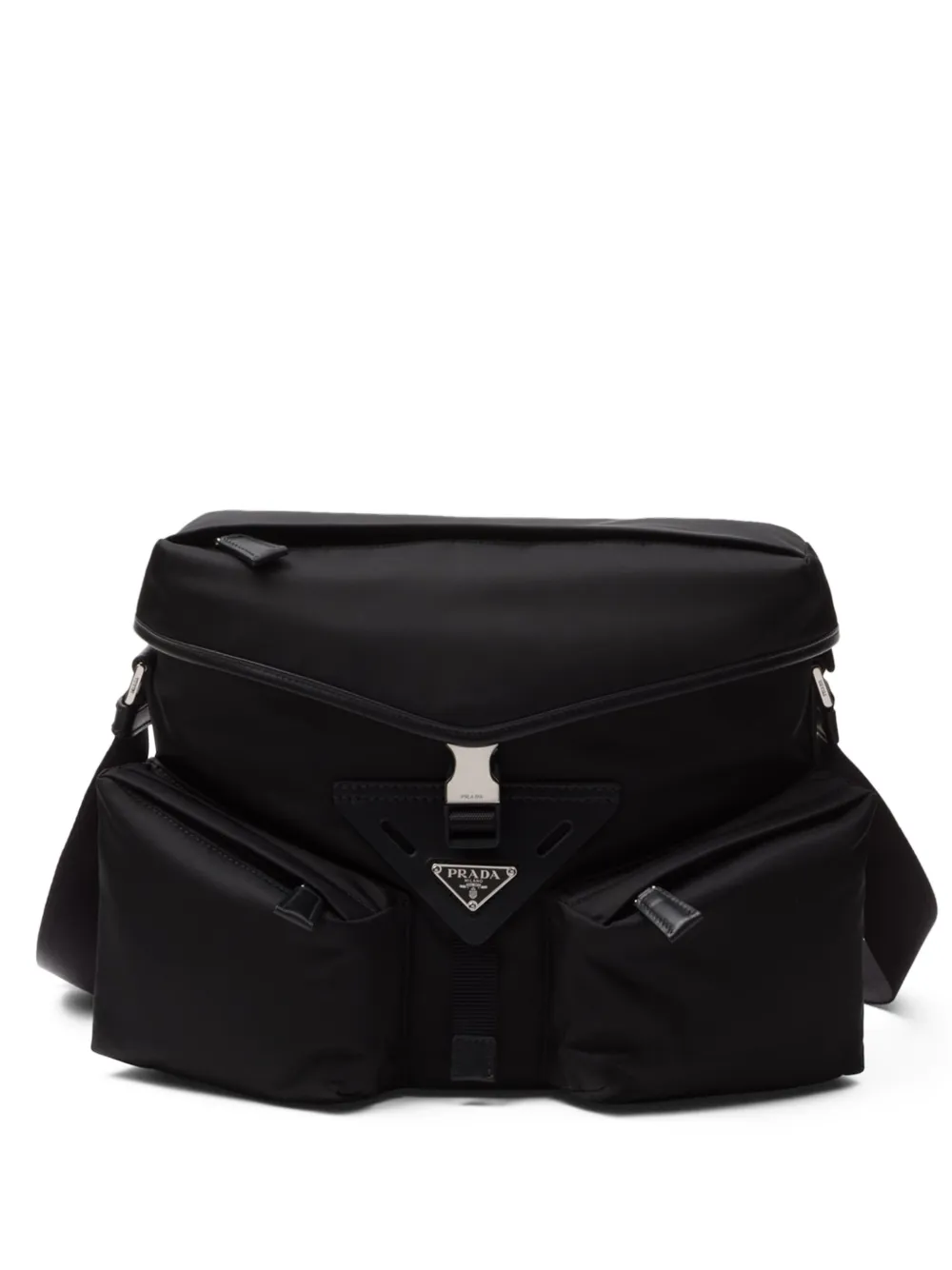 

Дорожная сумка с логотипом Prada, черный