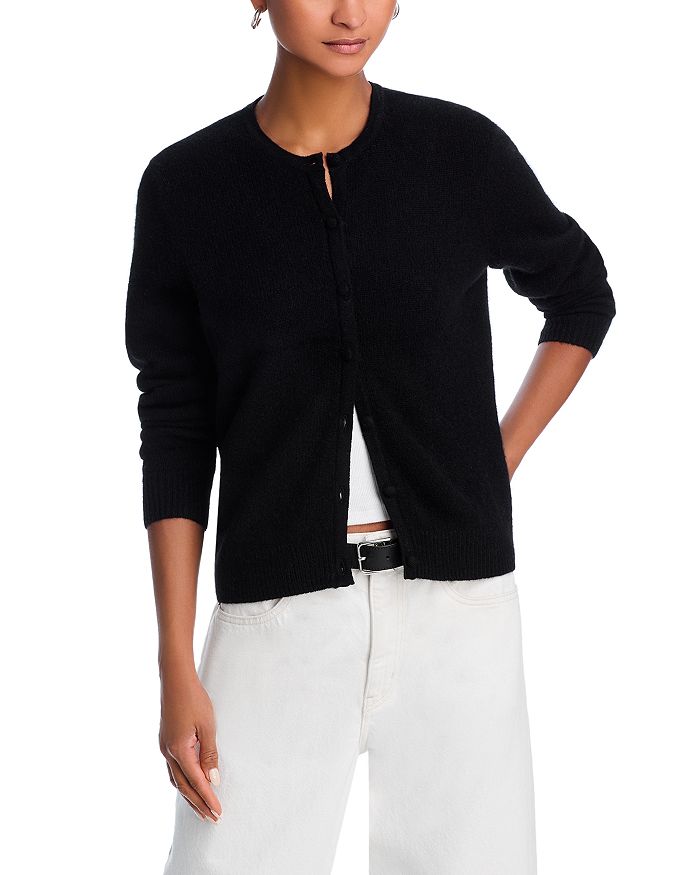 

Кардиган с круглым вырезом - эксклюзив C by Bloomingdale's Cashmere, черный