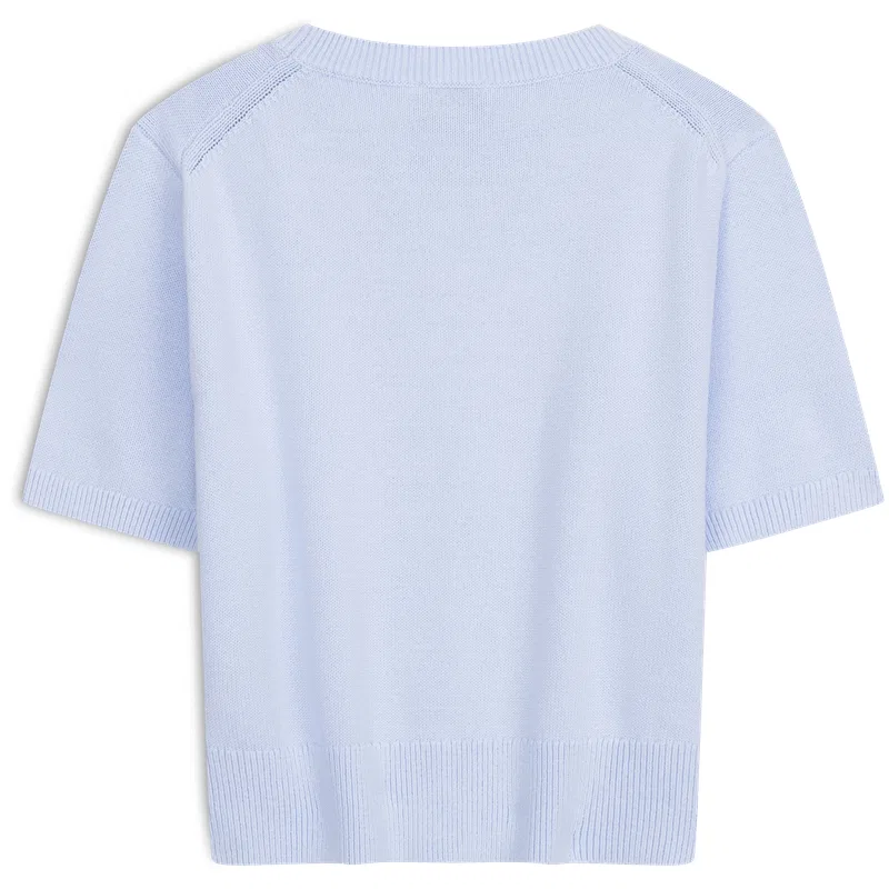 Джемпер с круглым вырезом Calvin Klein, Light Sky Blue — фото 3