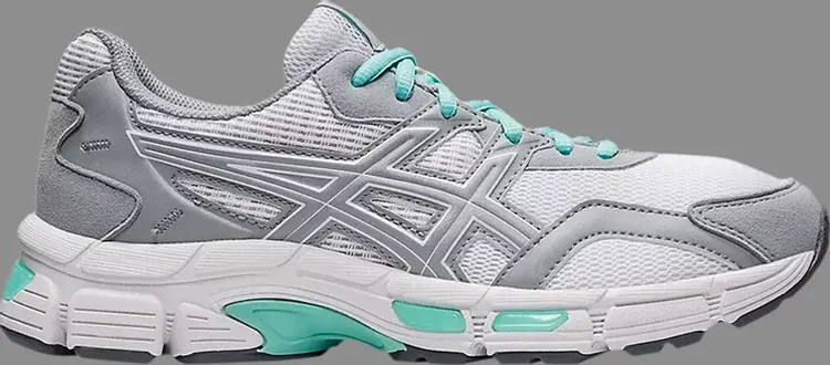 

Лимитированные кроссовки wmns gel jog mc 'white piedmont grey' Asics, белый