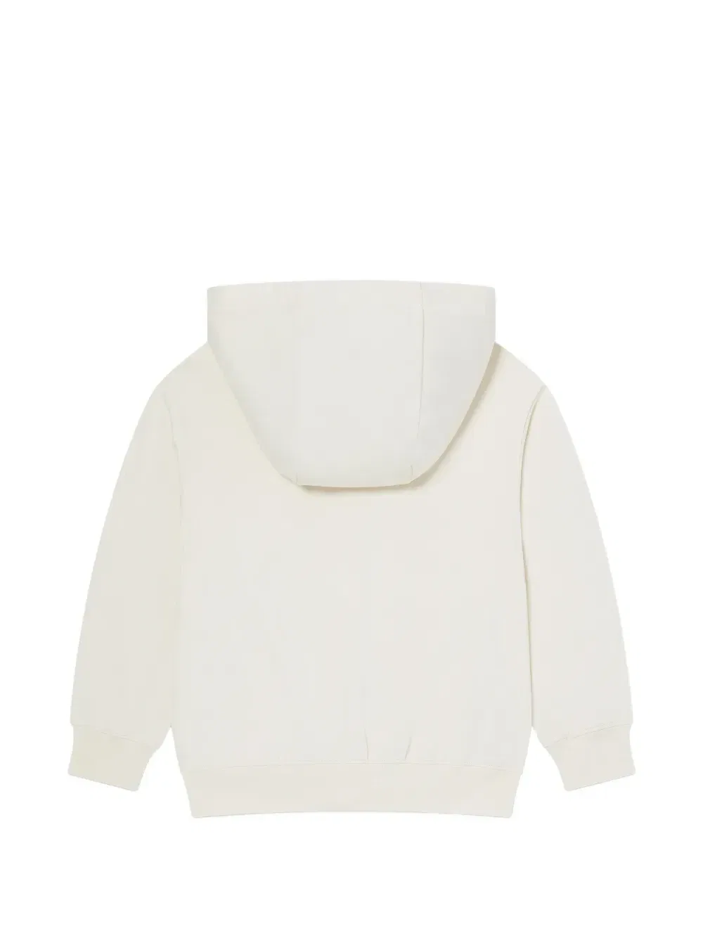 Худи на молнии с логотипом Stella McCartney Kids, бежевый — фото 2