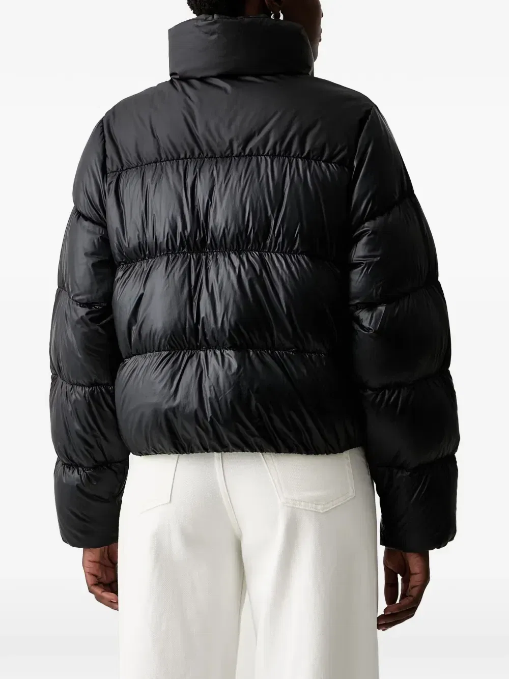Стеганая куртка adidas, черный — фото 3