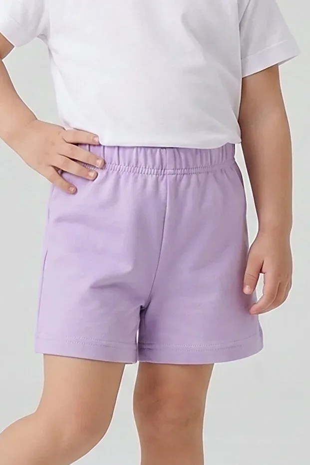 Детские шорты для девочек хлопковые Dmb Boys & Girls, Lilac