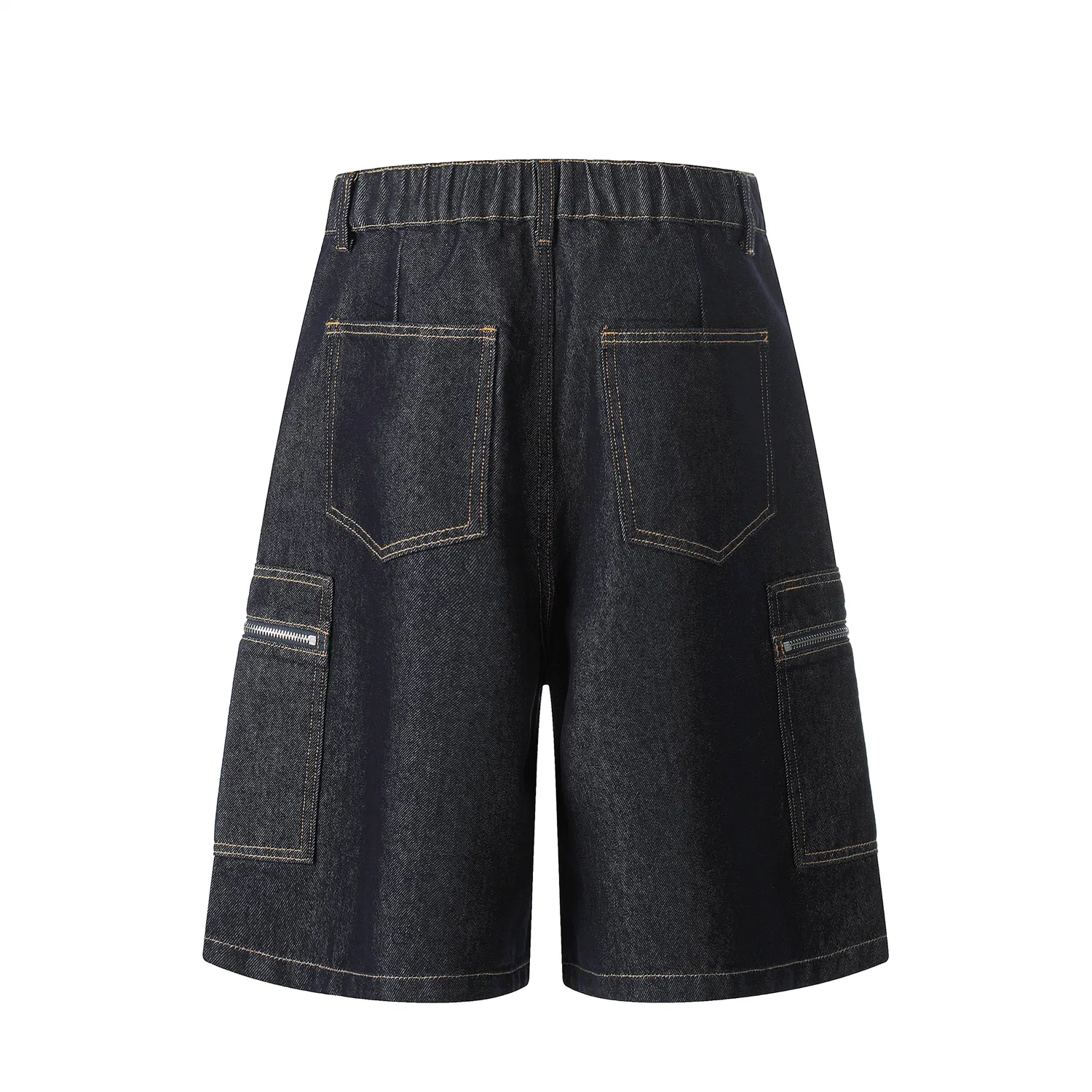 Детские джинсовые шорты с принтом Unisex Blue Moderate MostwantedLab, Blue — фото 3