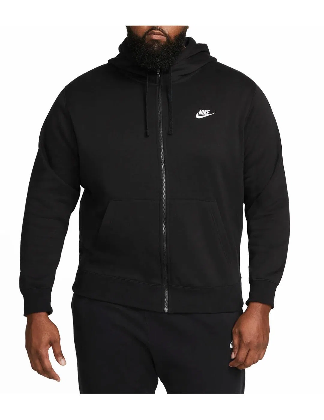 Мужское худи Nike Sportswear Club Fleece, Black
