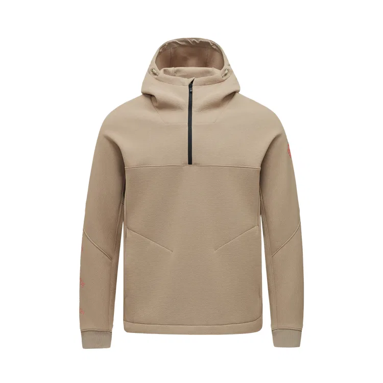 Детская толстовка с длинным рукавом Snowboard Descente, Brown