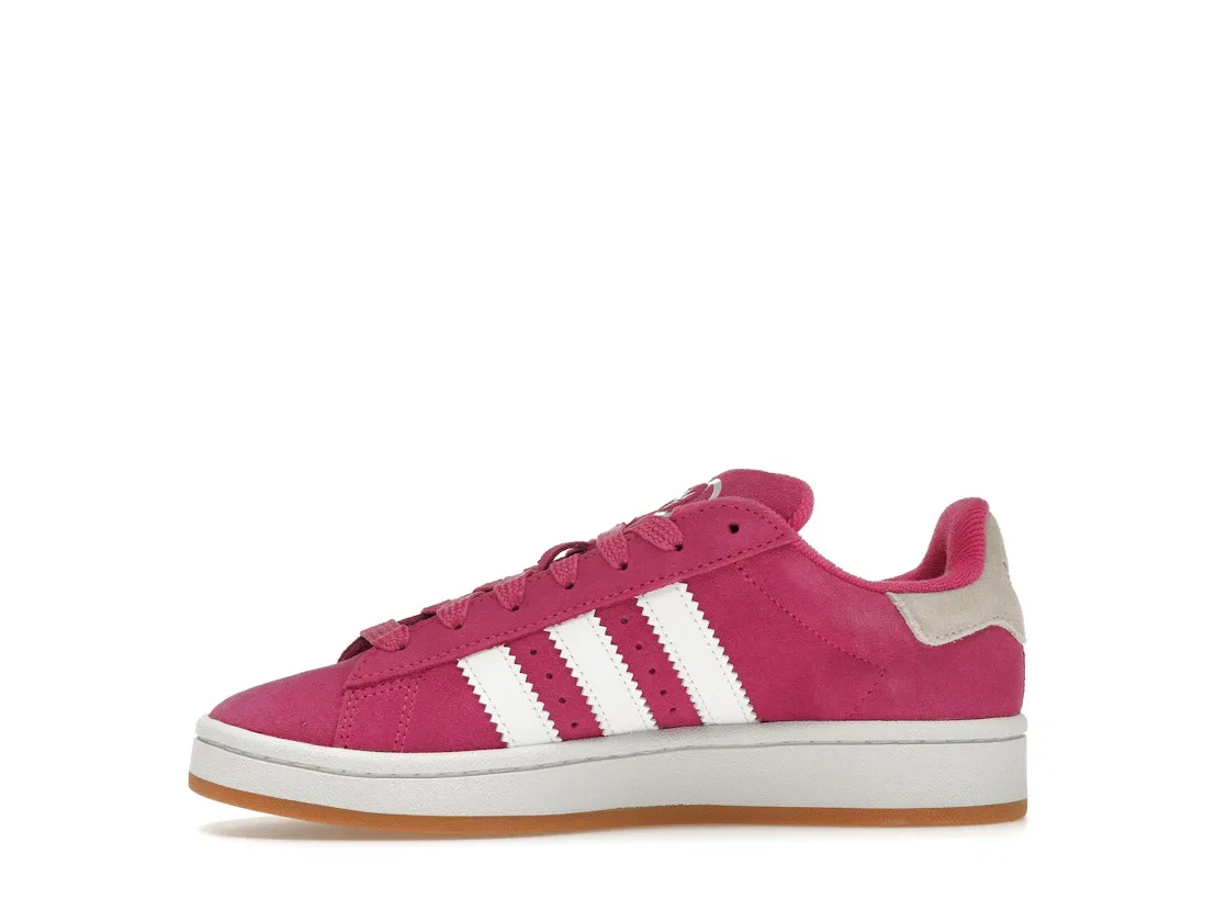 Детские кроссовки с замшевым верхом Adidas Campus 00s, Semi Lucid Fuchsia Footwear White Gum — фото 3