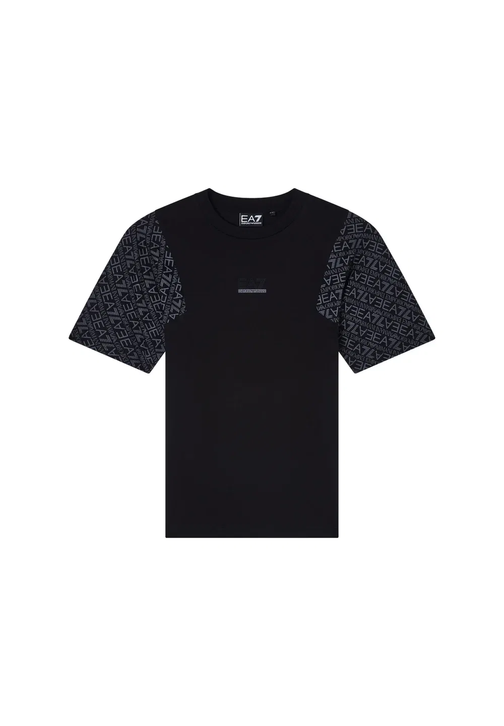 Футболка - футболка с принтом Ea7 Emporio Armani, Nero