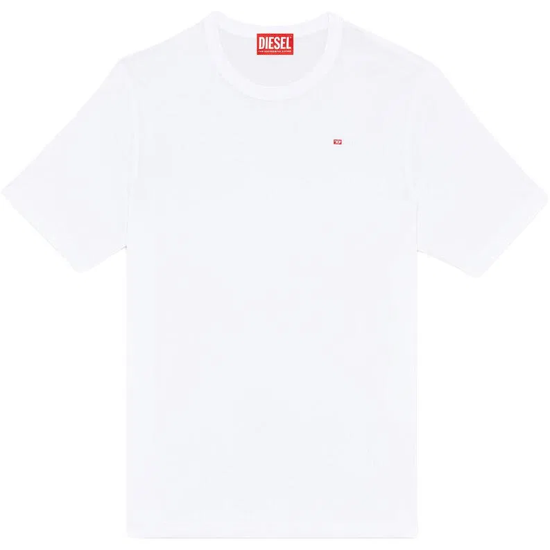 Мужская футболка с коротким рукавом DIESEL, White