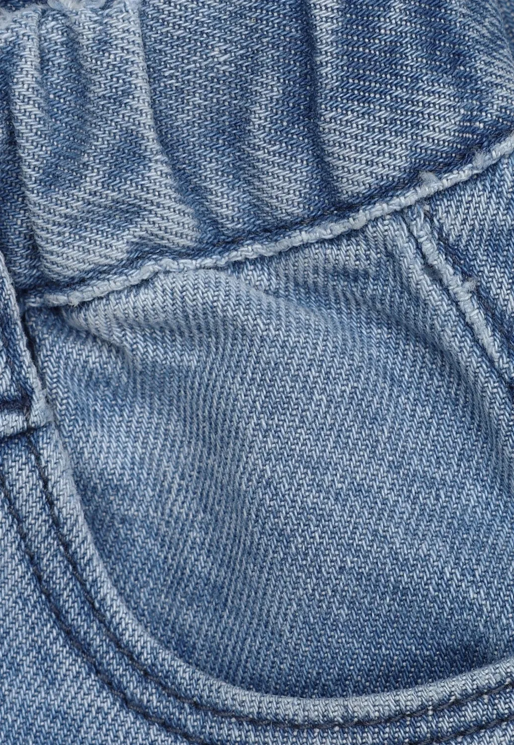Широкие колготки - расклешенные джинсы Noppies, Washed Blue — фото 3