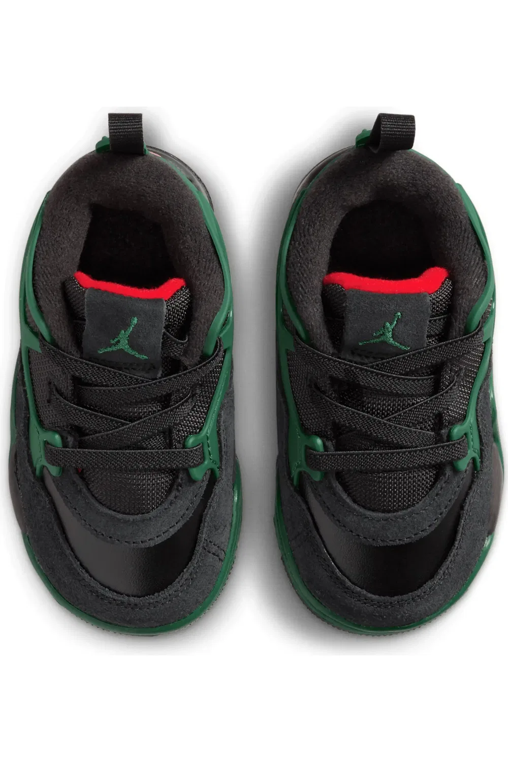 Детские кроссовки спортивные Air Jordan 4 RM Jordan, 003 черный/зеленый — фото 3