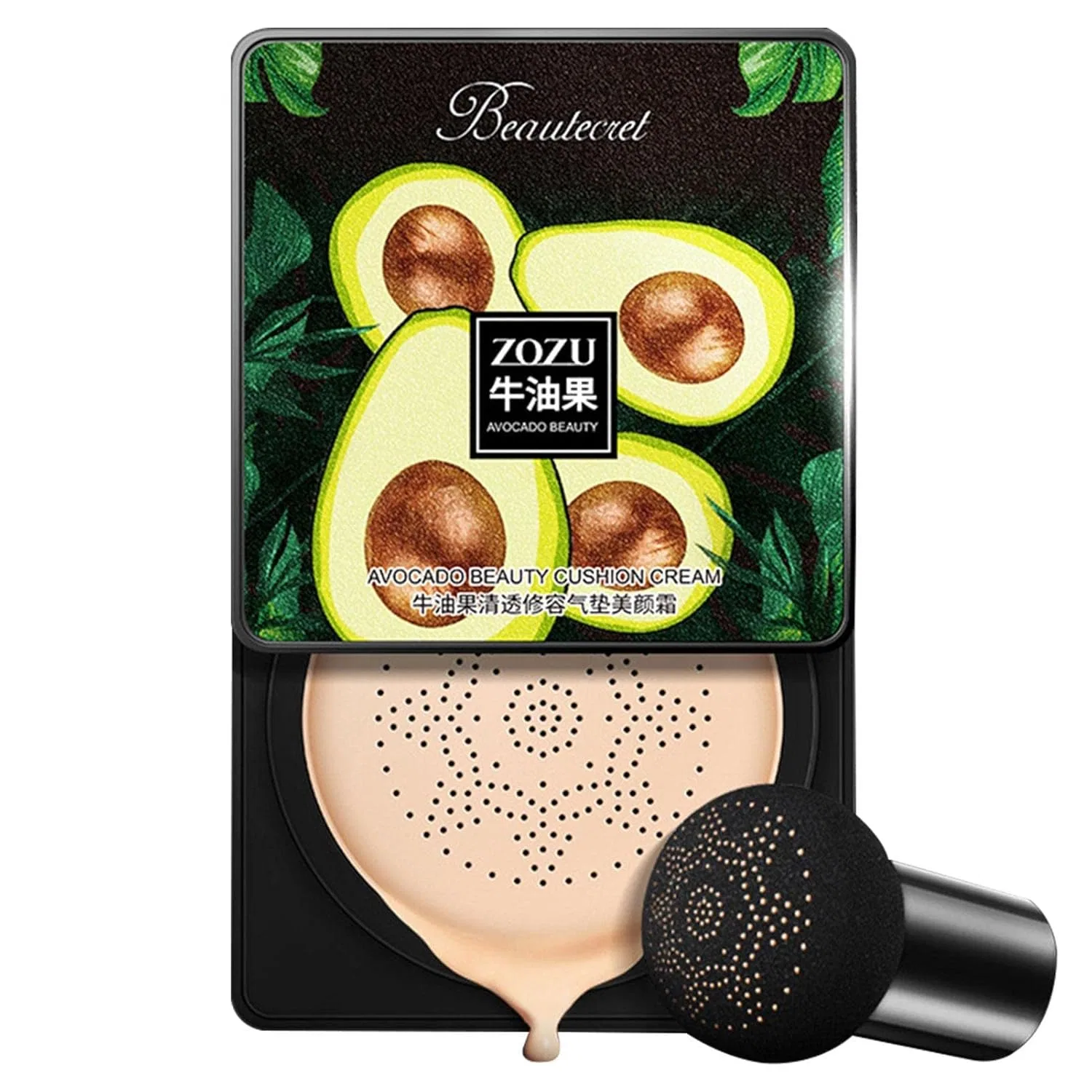 CC Cream Mushroom Air Cushion Foundation, Yulokdwi, 20 г, 02