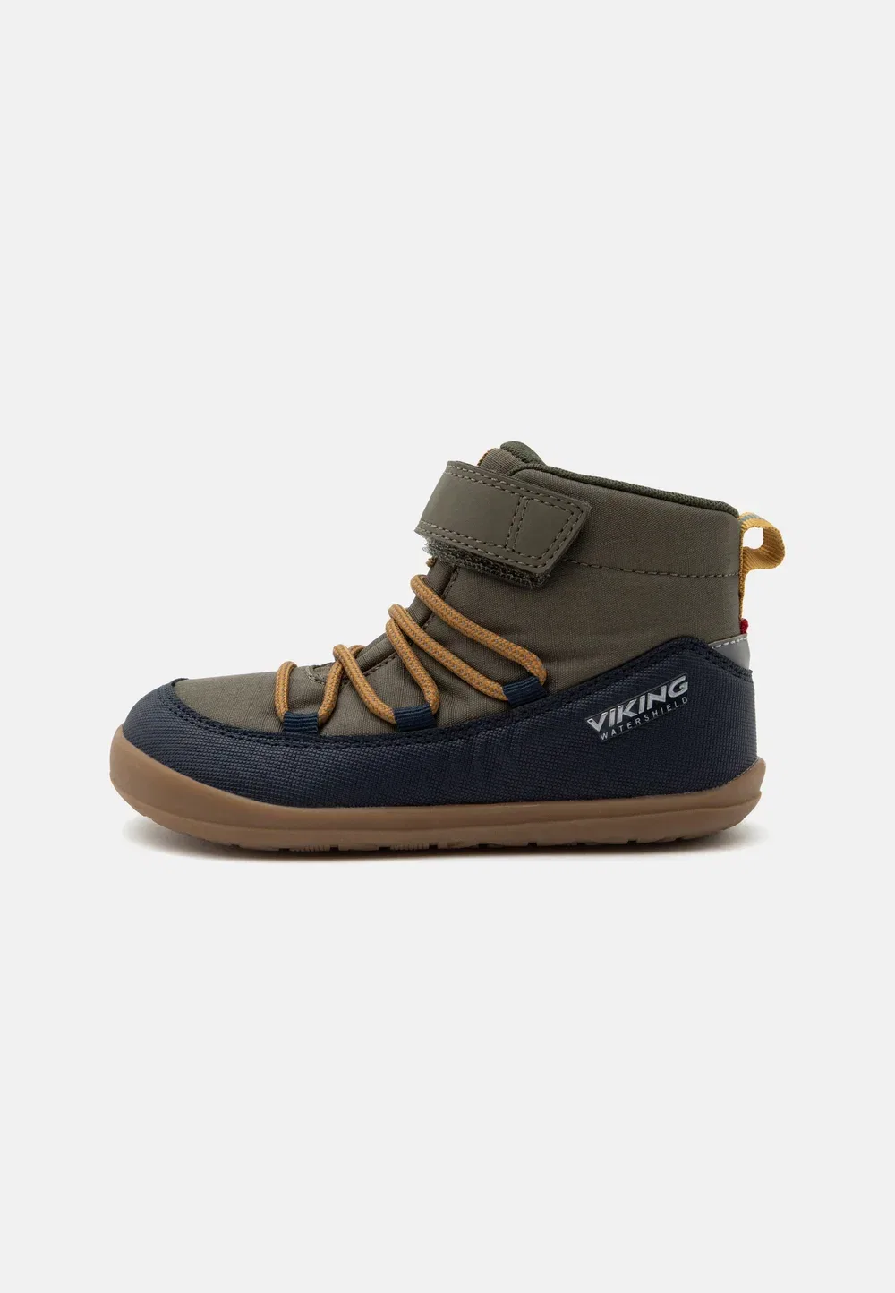 Ботинки Berch для ходьбы босиком средней высоты Viking, Navy/Olive
