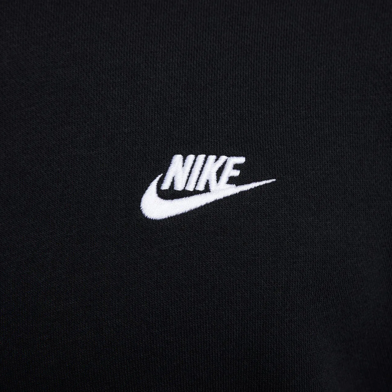 Мужской свитшот с длинным рукавом Nike Club FT, Цвет: Schwarz — фото 4