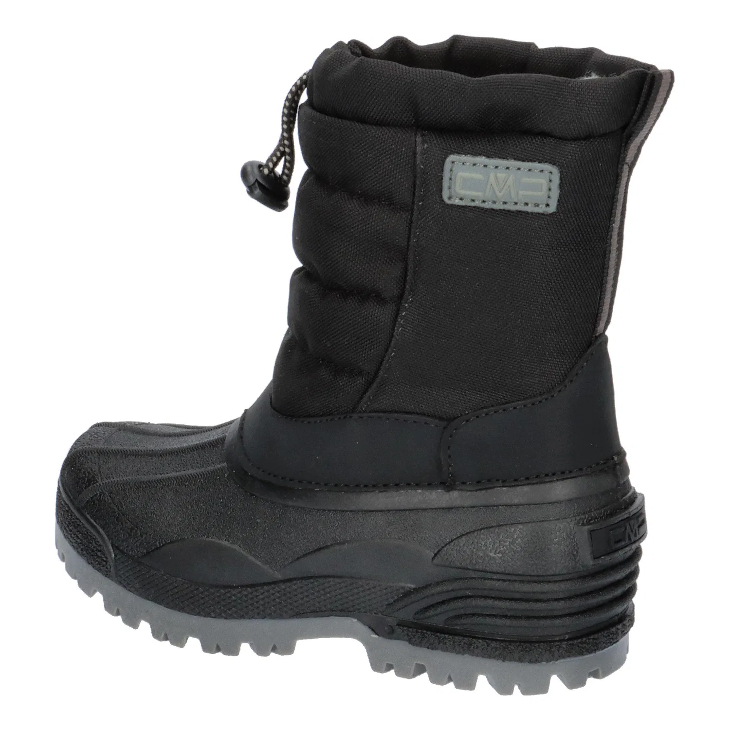 Детские зимние ботинки с высоким голенищем Kids Hanki 3.0 Cmp, Schwarz Grau — фото 3