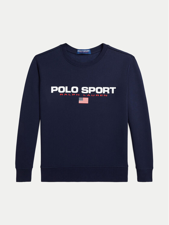 

Свободный крой толстовки 323962110001 Polo Ralph Lauren, синий