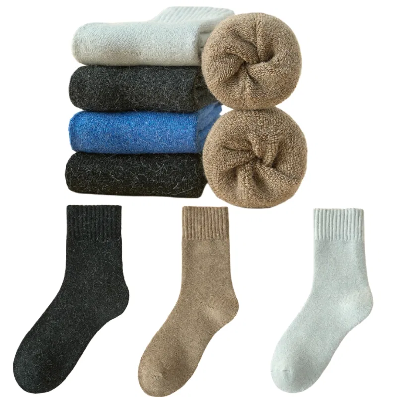 Детские носки-гольфы с длинным голенищем 3 шт Black Light Gray Dark Camel MIIOW