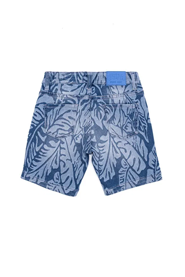 Детские шорты для мальчиков длинные U.S. Polo Assn., Blue — фото 2