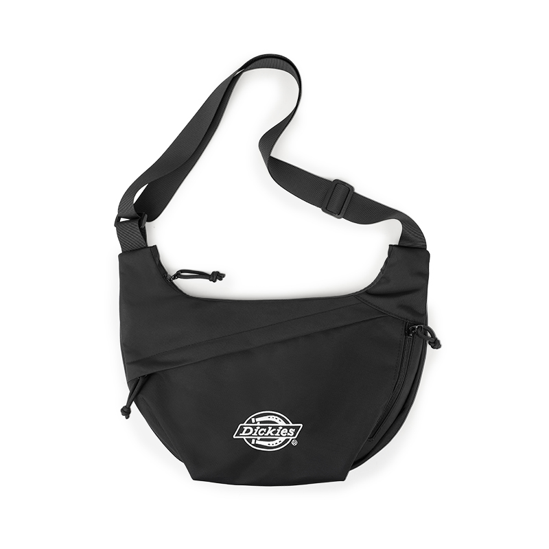 

Полиэстеровая наплечная сумка, кроссбоди унисекс черный/светлый хаки Dickies, светлый хаки DK-C055