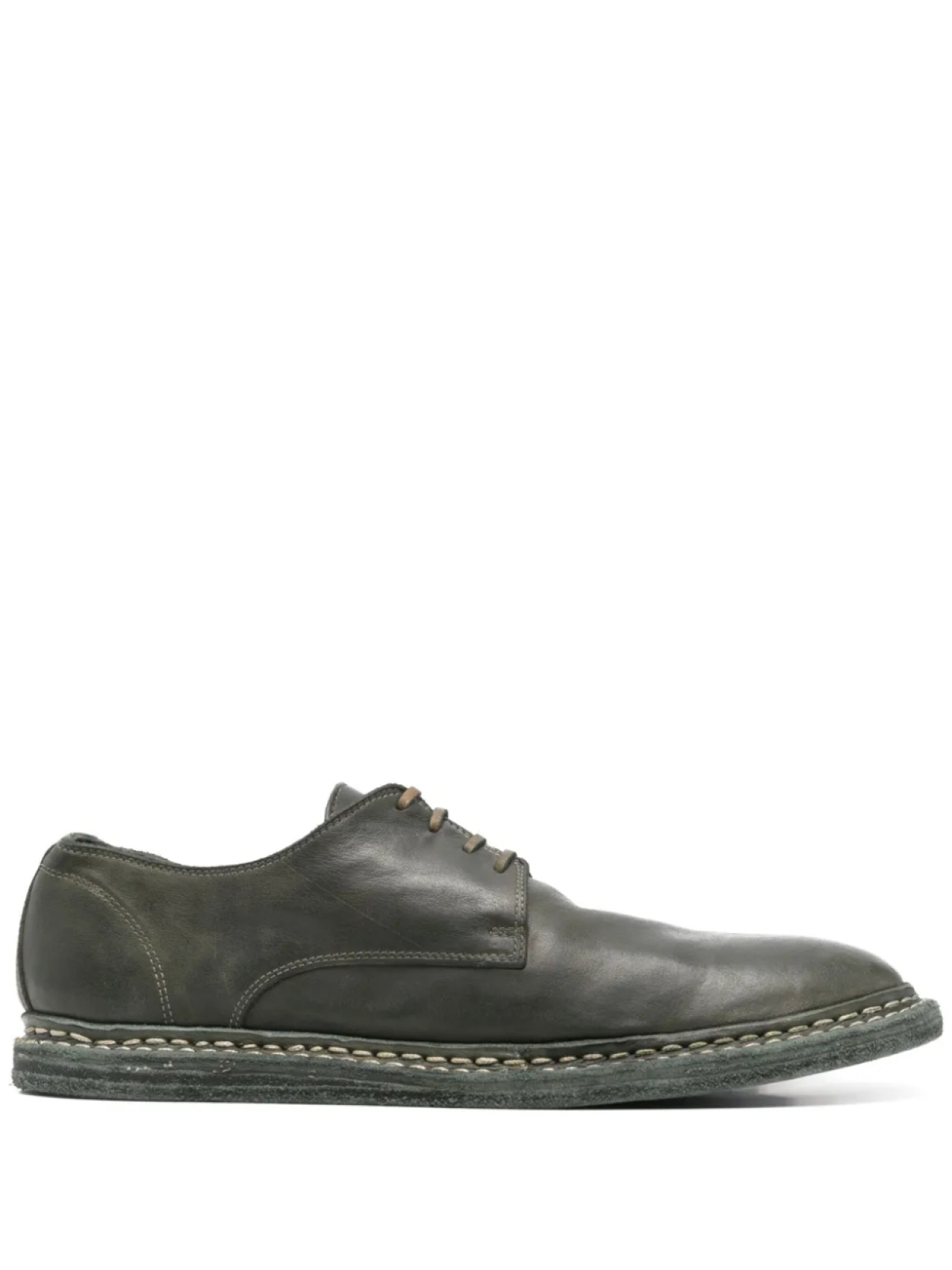 

Кожаные туфли дерби Guidi, зеленый