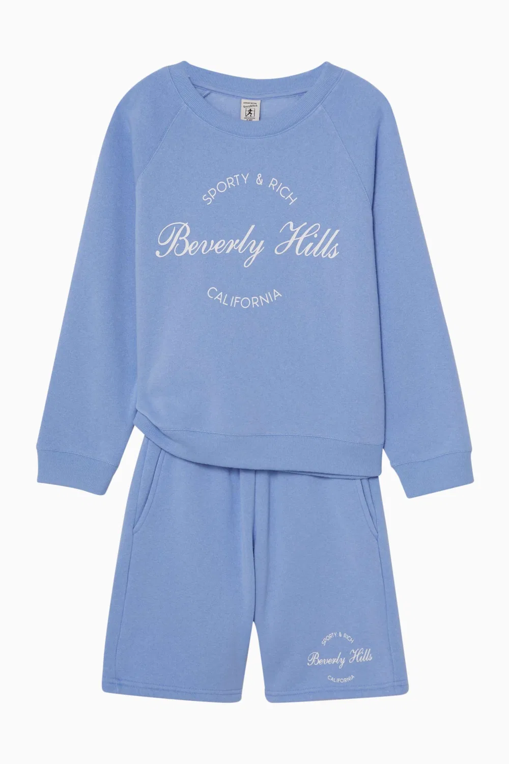 Свитшот с логотипом Beverly Script Logo Sporty & Rich — фото 2