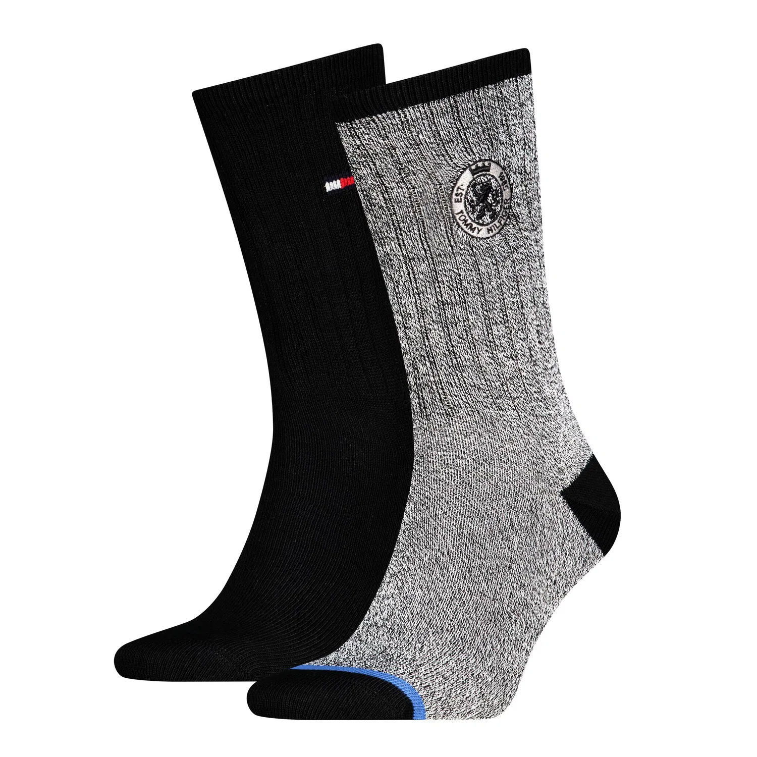 Мужские носки 2 пары Tommy Hilfiger, Black