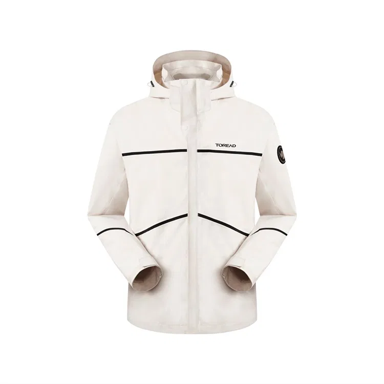Детский ветрозащитный плащ TOREAD, Polar White