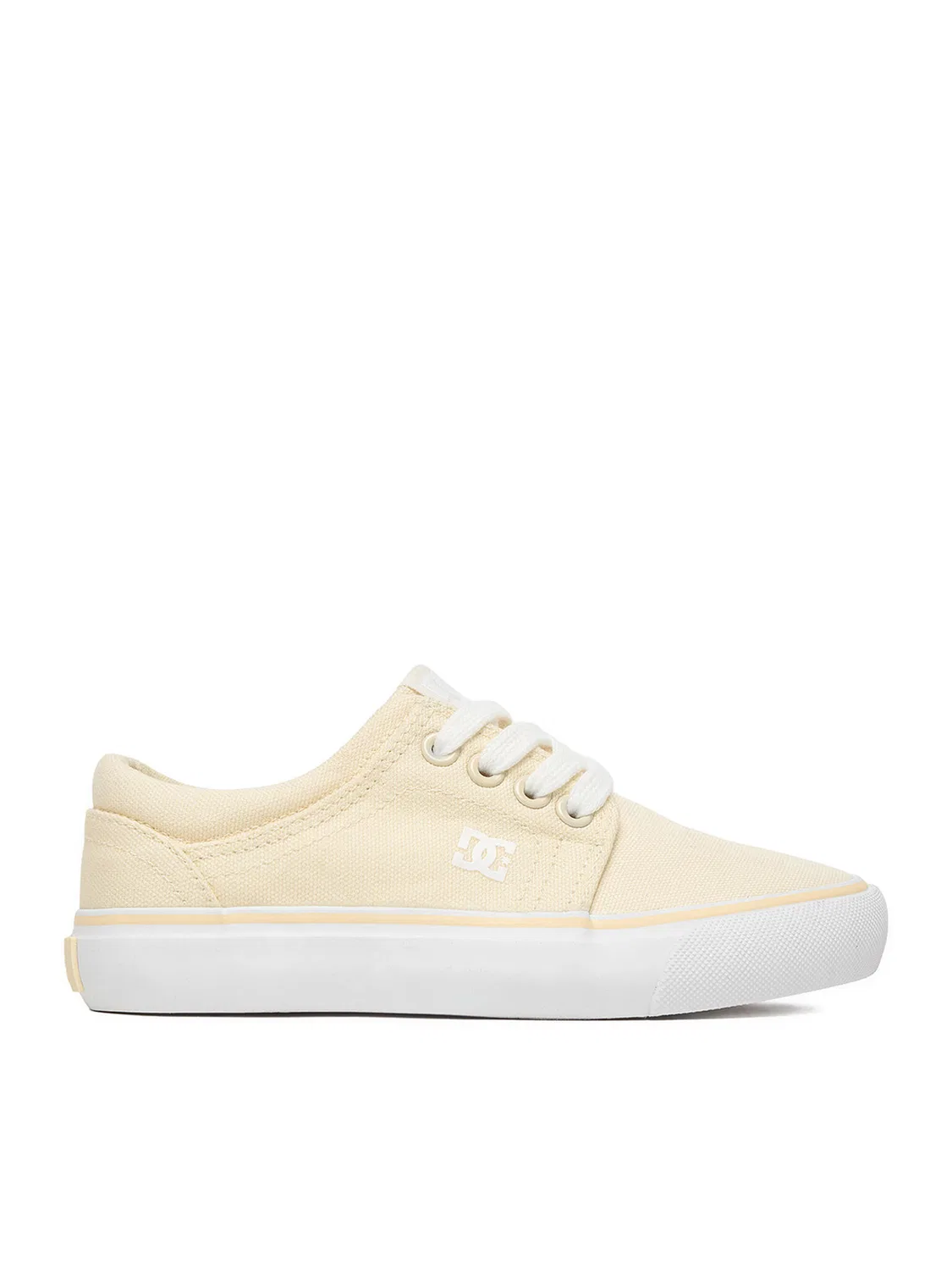 Тканевые кроссовки для девочки Dc Shoes, желтый — фото 2