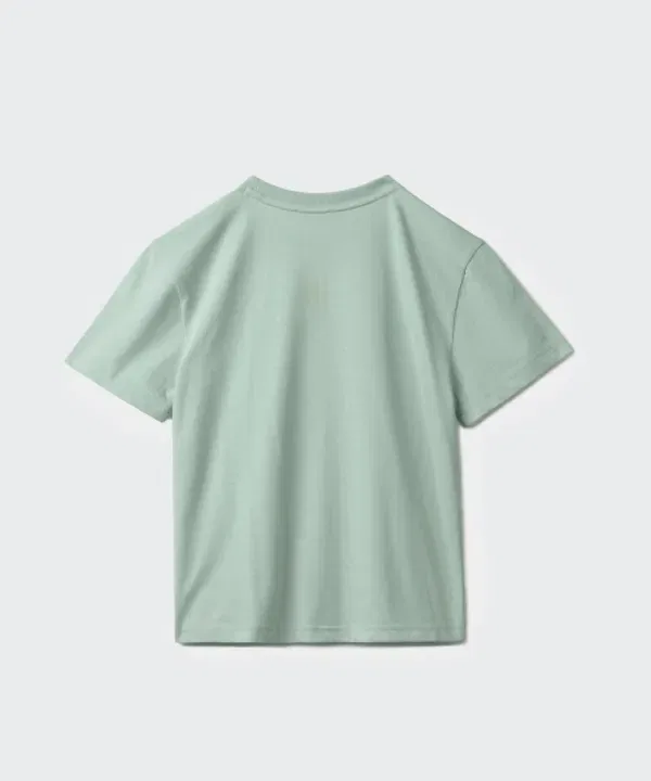 Футболка с круглым вырезом, свободный крой, Musinsa Standard Kids, Dusty Mint — фото 3