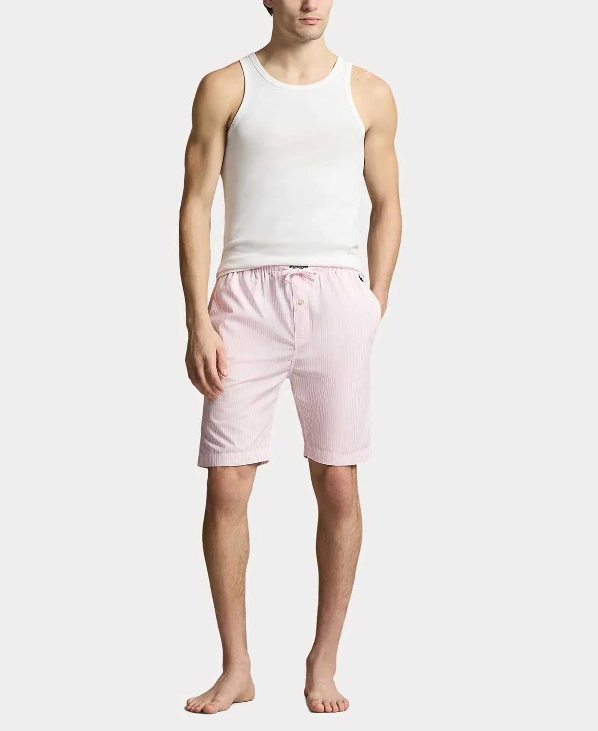 Мужские пижамные шорты хлопковые Polo Ralph Lauren, Rosa