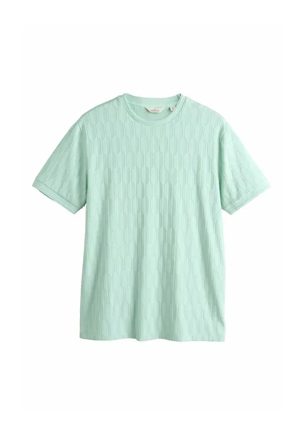 Футболка хлопковая Basic t-shirt Next, mint green, зеленый