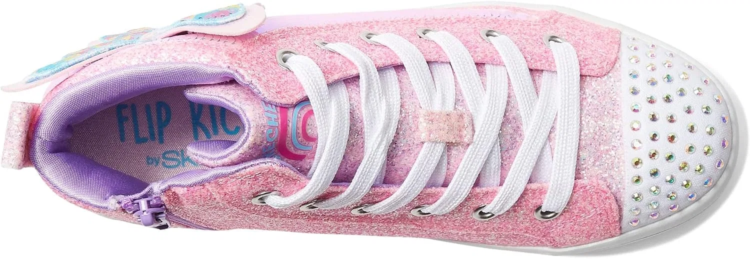 Детские кроссовки для девочек Skechers Kids' 403901l Skechers, Pink/Multi — фото 3