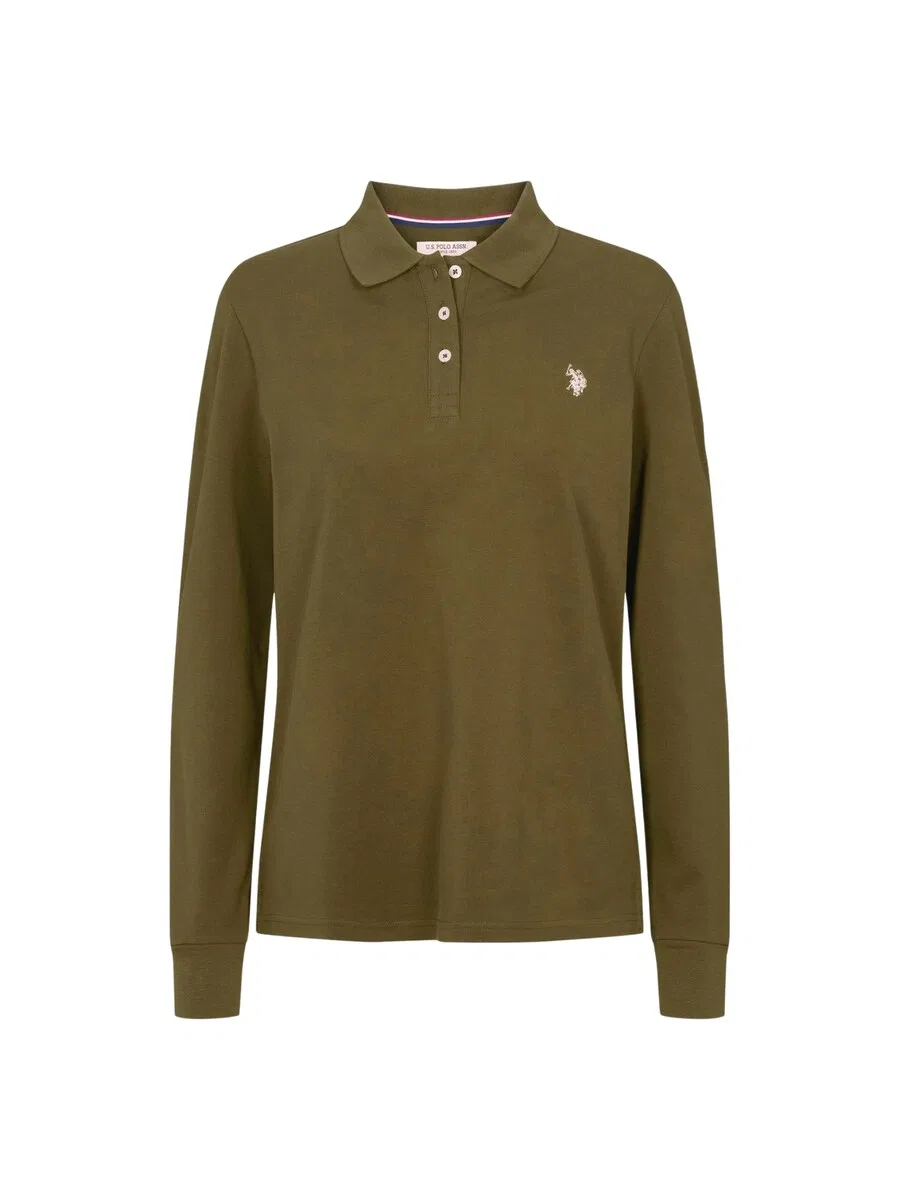 Футболка U.S. Polo Assn. 'UWLise' оливкового цвета