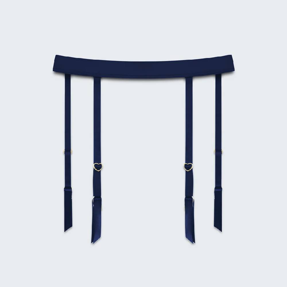 

Поясные подвязки Syrn The Hot Line, темно-синий