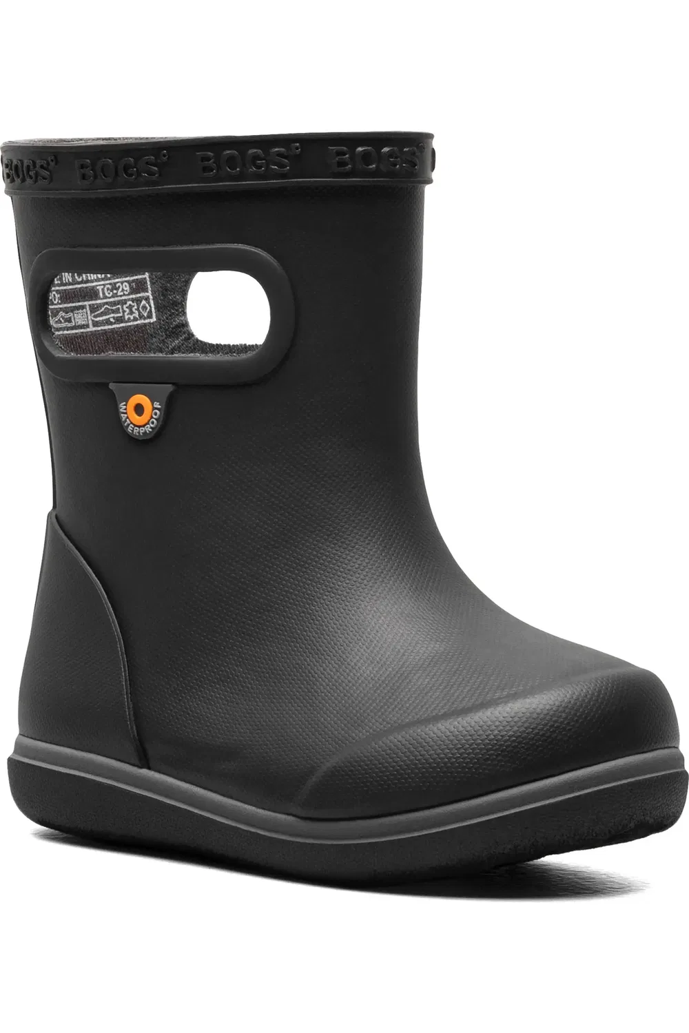 Детские резиновые сапоги Skipper II Bogs, черный