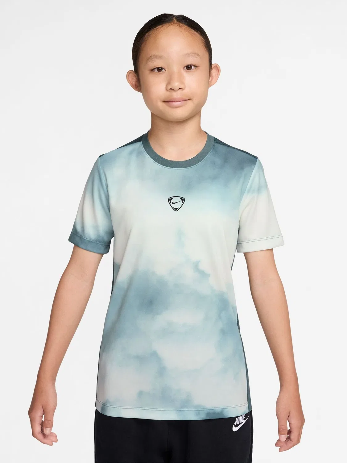 Футболка футбольная Dri-FIT Academy+ Nike, Mineral Slate