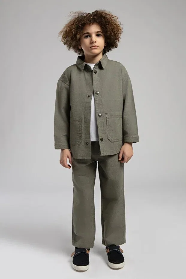 Детская куртка Wade из 100% хлопка, цвет хаки Lee Cooper