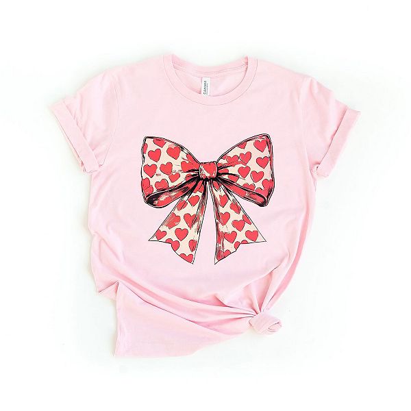 

Футболка с принтом Coquette hearts Simply Sage Market, Pink, Зеленый, Футболка с принтом Coquette hearts Simply Sage Market, Pink