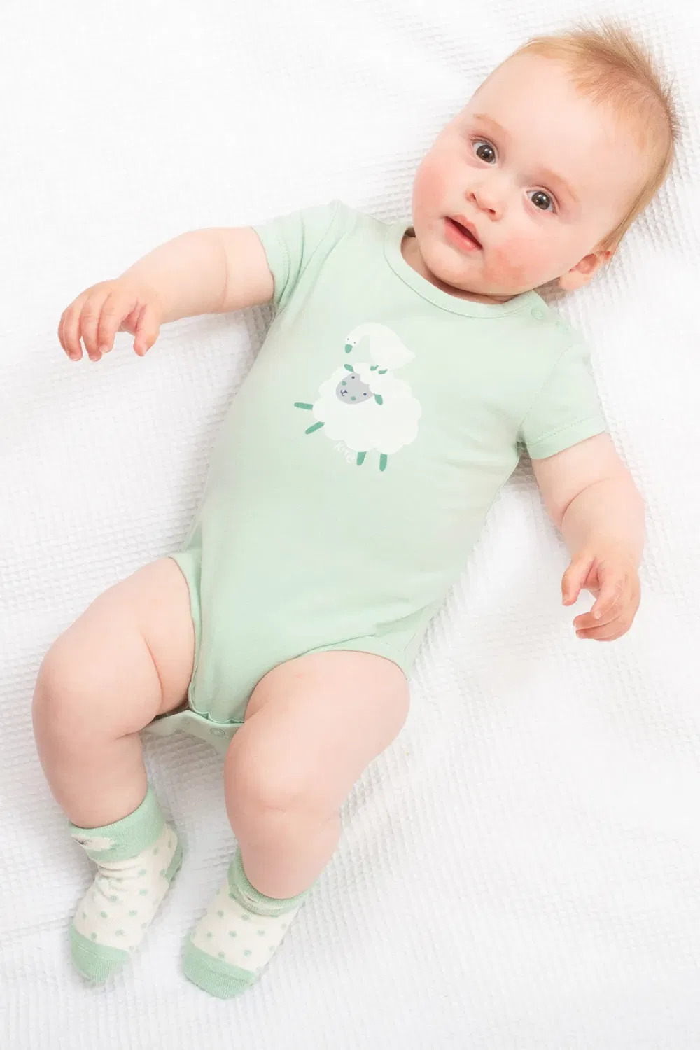 Детские носки с принтом Baby Busy Baa Baa Kite, Multi — фото 3