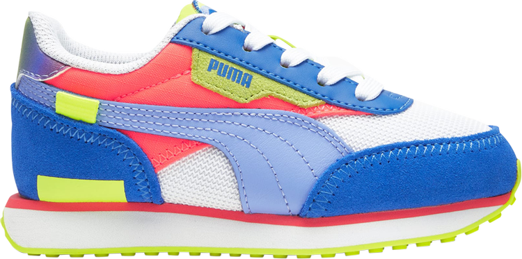 

Кроссовки Puma Future Rider Little Kid Lollipop, белый, Белый;синий, Кроссовки Puma Future Rider Little Kid Lollipop, белый