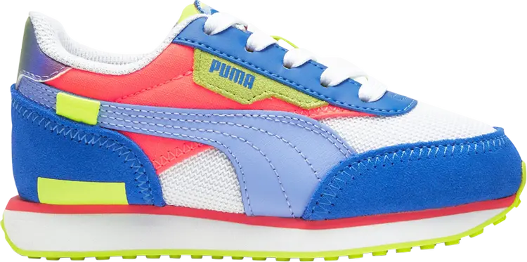 

Кроссовки Puma Future Rider Little Kid Lollipop, белый, Белый;синий, Кроссовки Puma Future Rider Little Kid Lollipop, белый