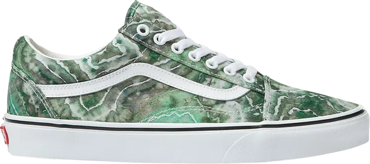 

Кеды Vans Old Skool Tie-Dye Green, зеленый