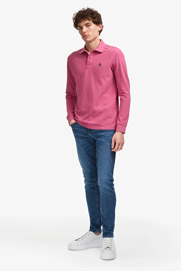 Мужские джинсы скинни U.S. Polo Assn., Mid Blue — фото 3