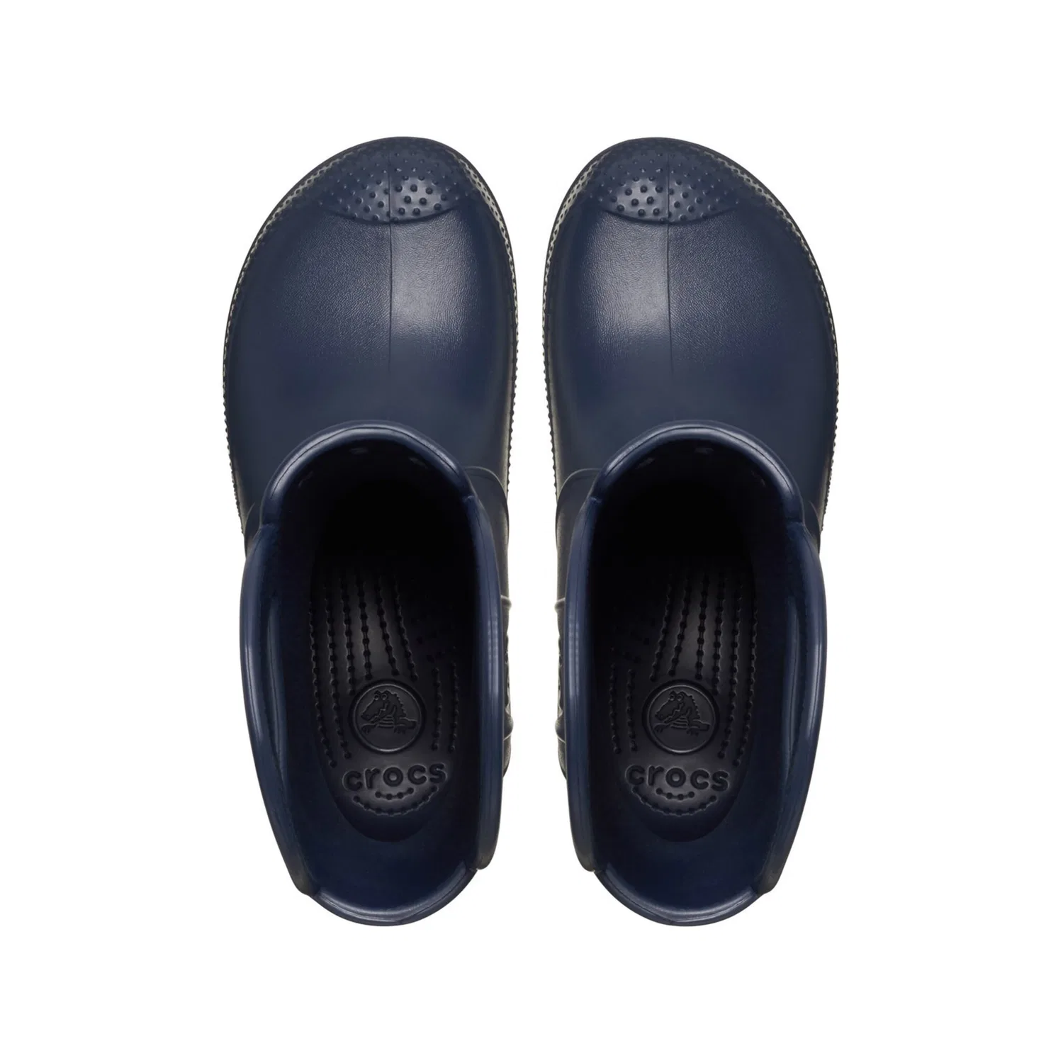 Детские резиновые сапоги с отражающими элементами Crocs, Navy Blue — фото 3