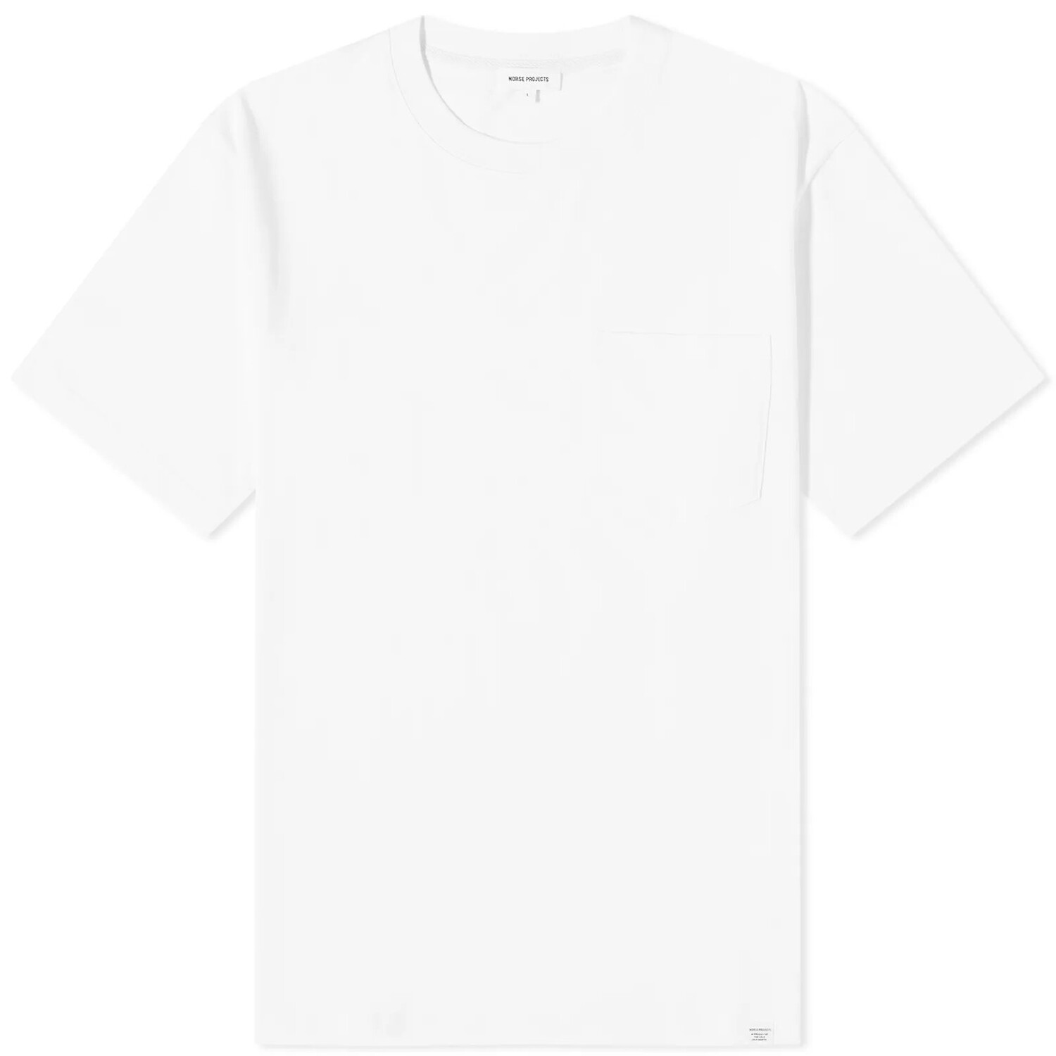 

Футболка Norse Projects Johannes Standard Pocket, белый