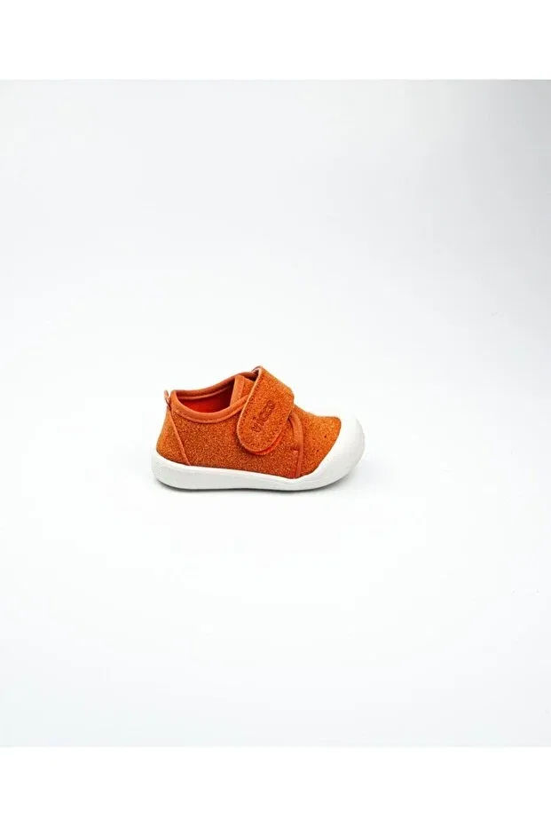 Детские туфли для девочек с коротким каблуком Vicco, Orange Orange — фото 2