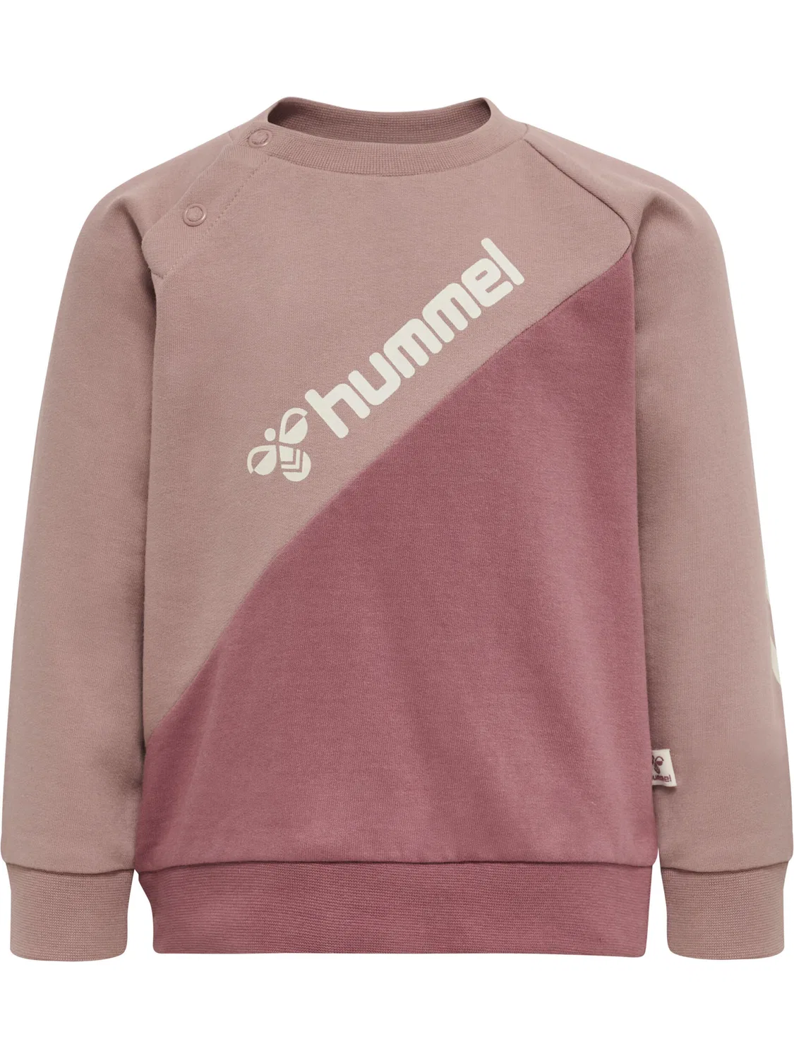 Детский свитшот с раглан-рукавами Hmlsportiv Hummel, Glyzinienlila