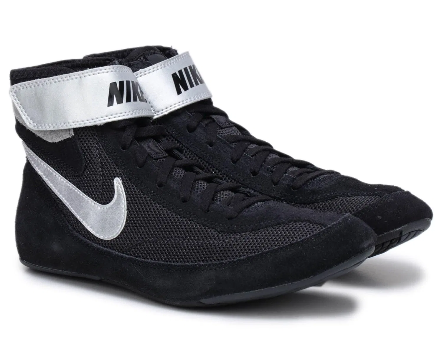 Детские кроссовки для мальчиков с длинным шнурком Air Jordan 2 Retro Bg NIKE, Black White Black
